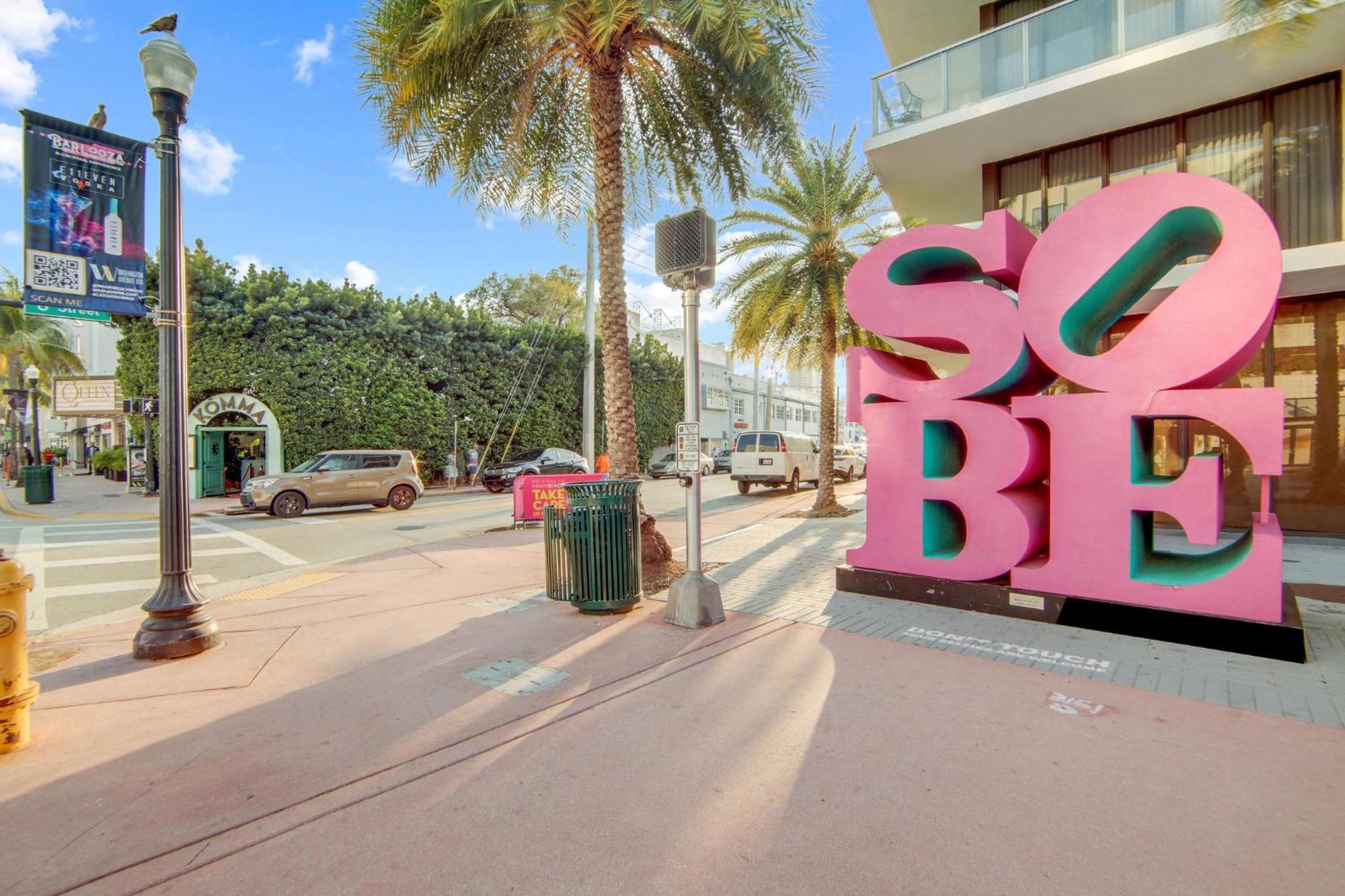 Appartement Ocean Drive Deco W/2 Queen Beds, Steps 2 Miami Beach