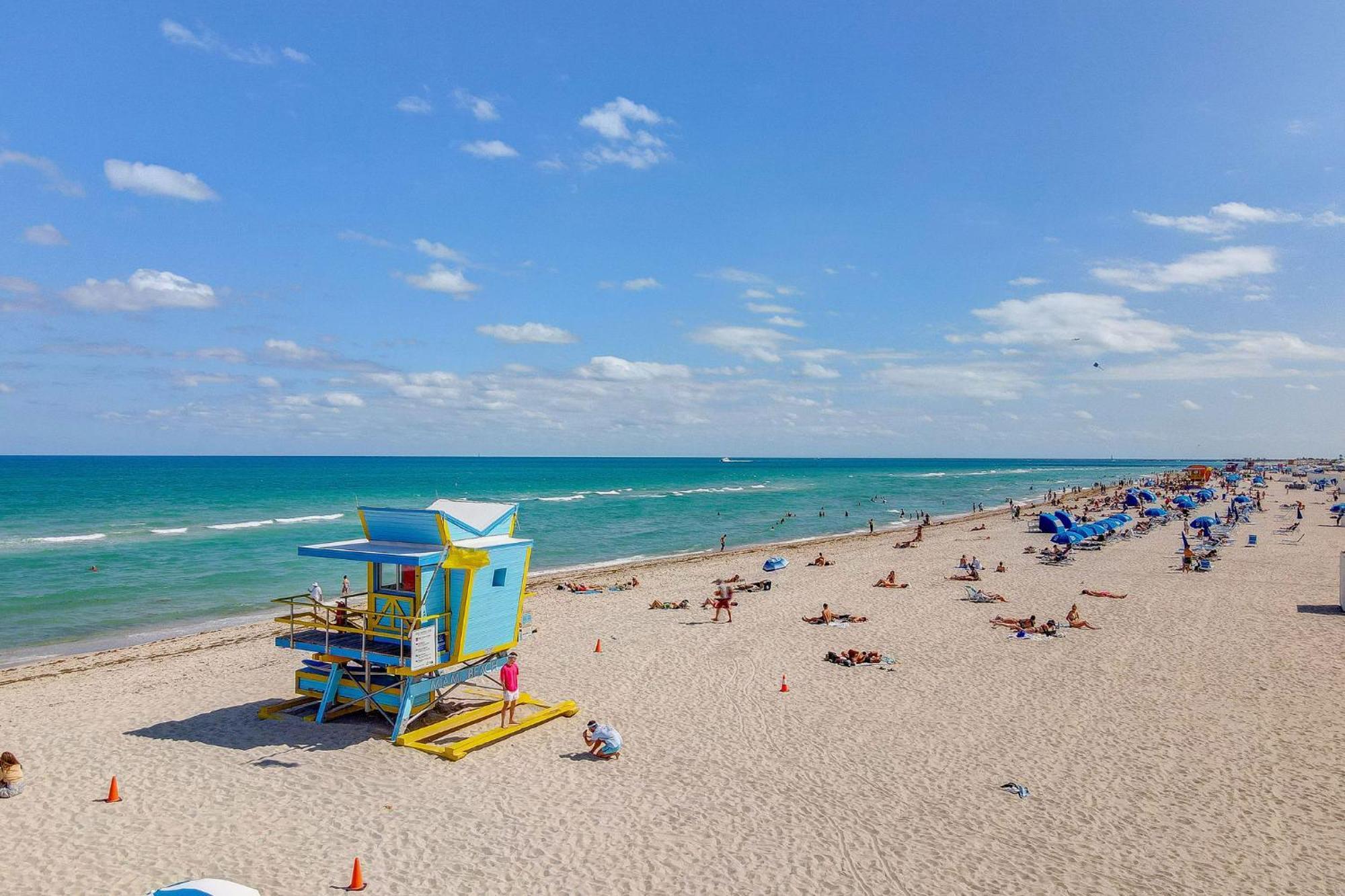 Ocean Drive Deco W/2 Queen Beds, Steps 2 Appartement Miami Beach
